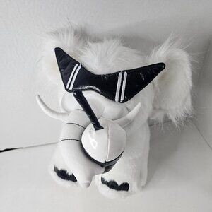 Future Fantasy Delight Freezie Mammoth Plush White Rapper Stuffed Animal Toy